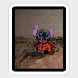 Astronaut Stitch Sticker